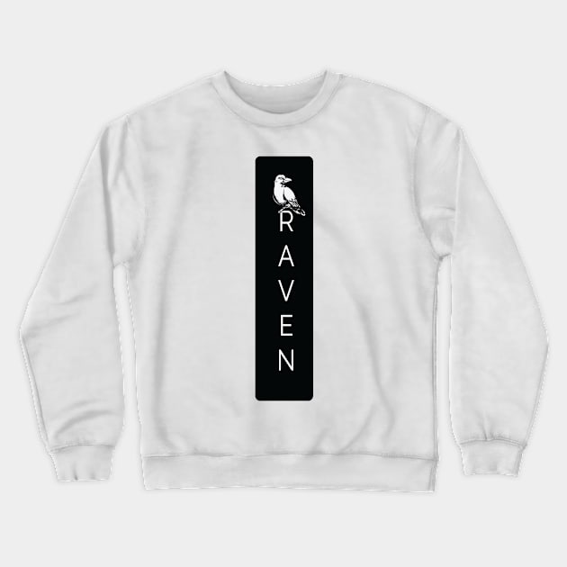 3rd eyed raven  luck Crewneck Sweatshirt by Zush